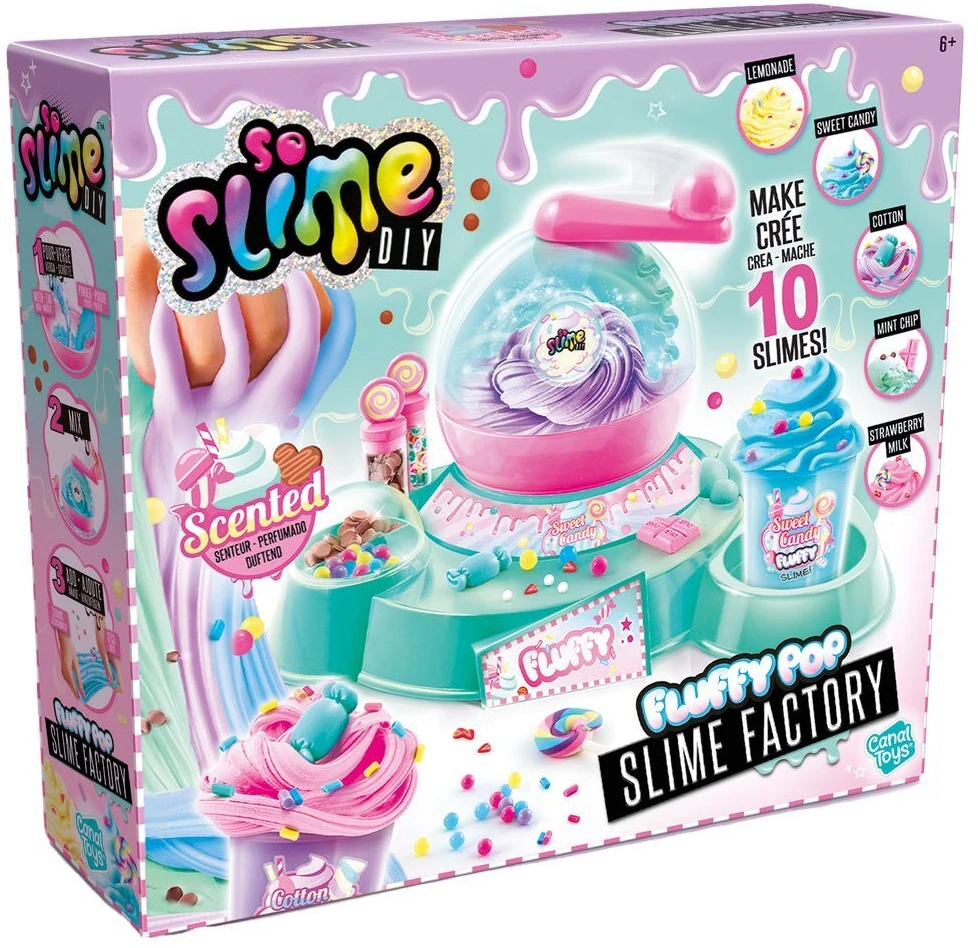 Canal Toys So Slime Taigi gleivės - Pūkuotų gleivių fabrikas