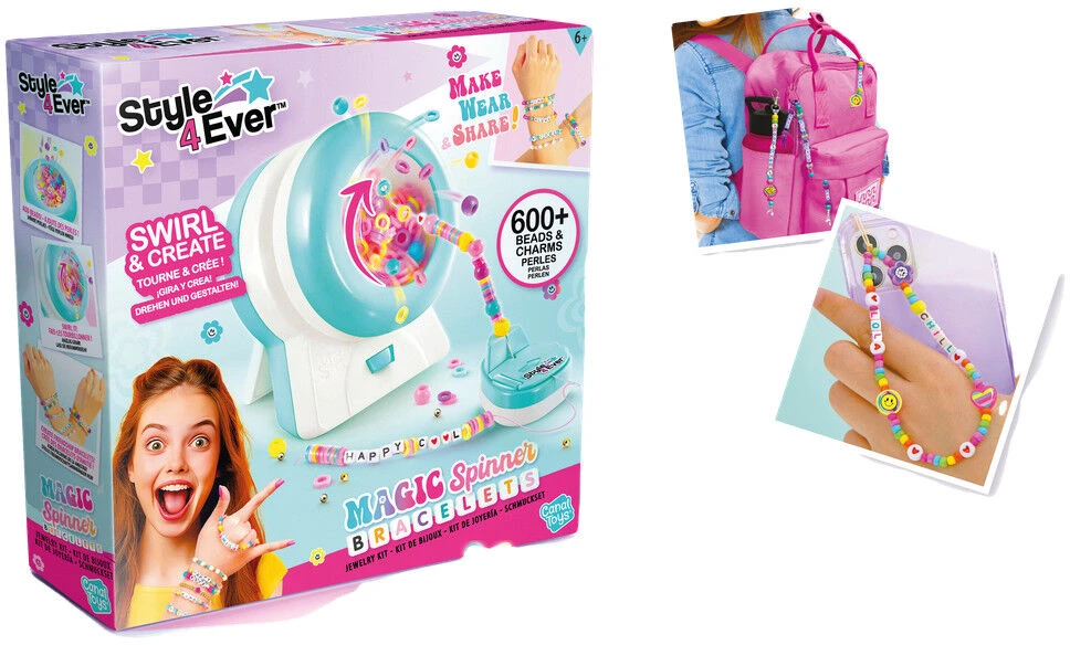 Canal Toys „Style 4 Ever“ – bohemiškų draugystės apyrankių rinkinys – (332)