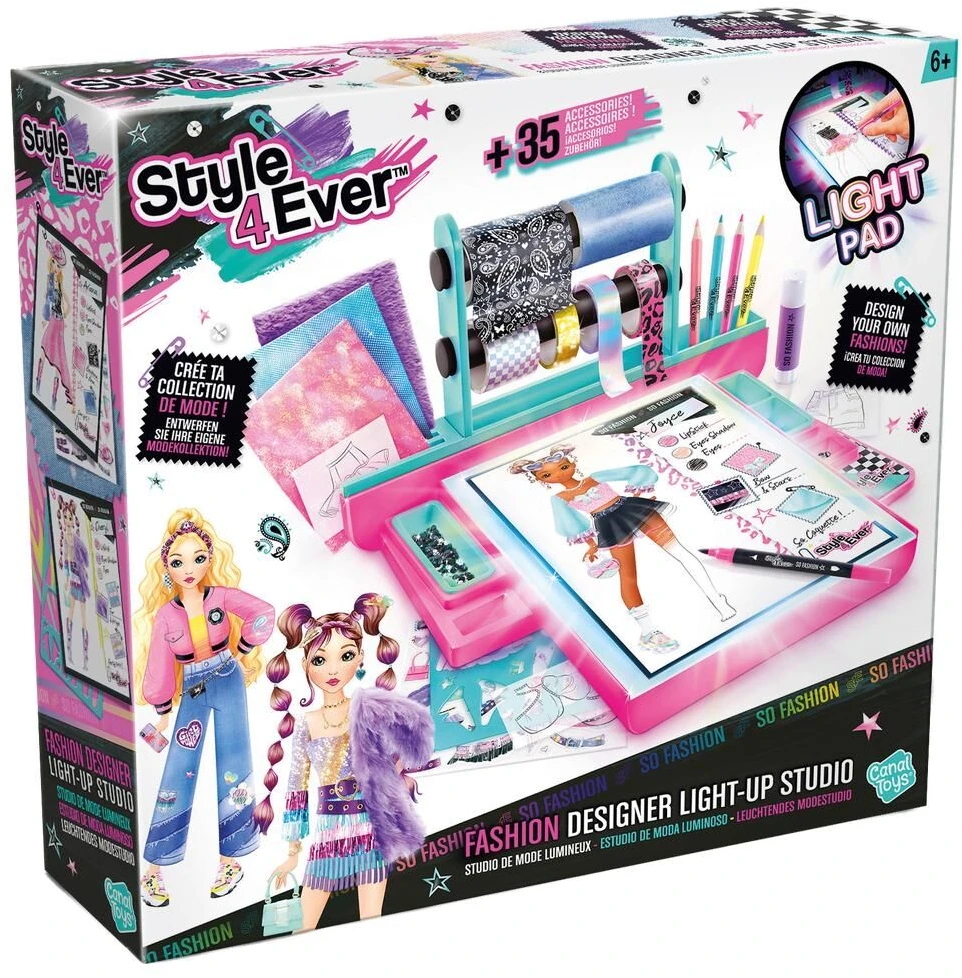 Canal Toys STYLE 4 EVER Rinkinys „Šviečianti dizainerio studija“