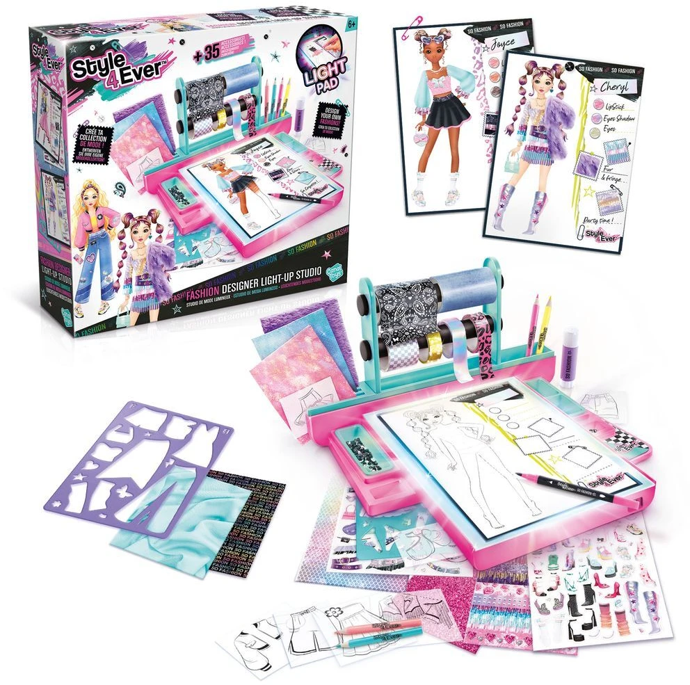 Canal Toys STYLE 4 EVER Rinkinys „Šviečianti dizainerio studija“