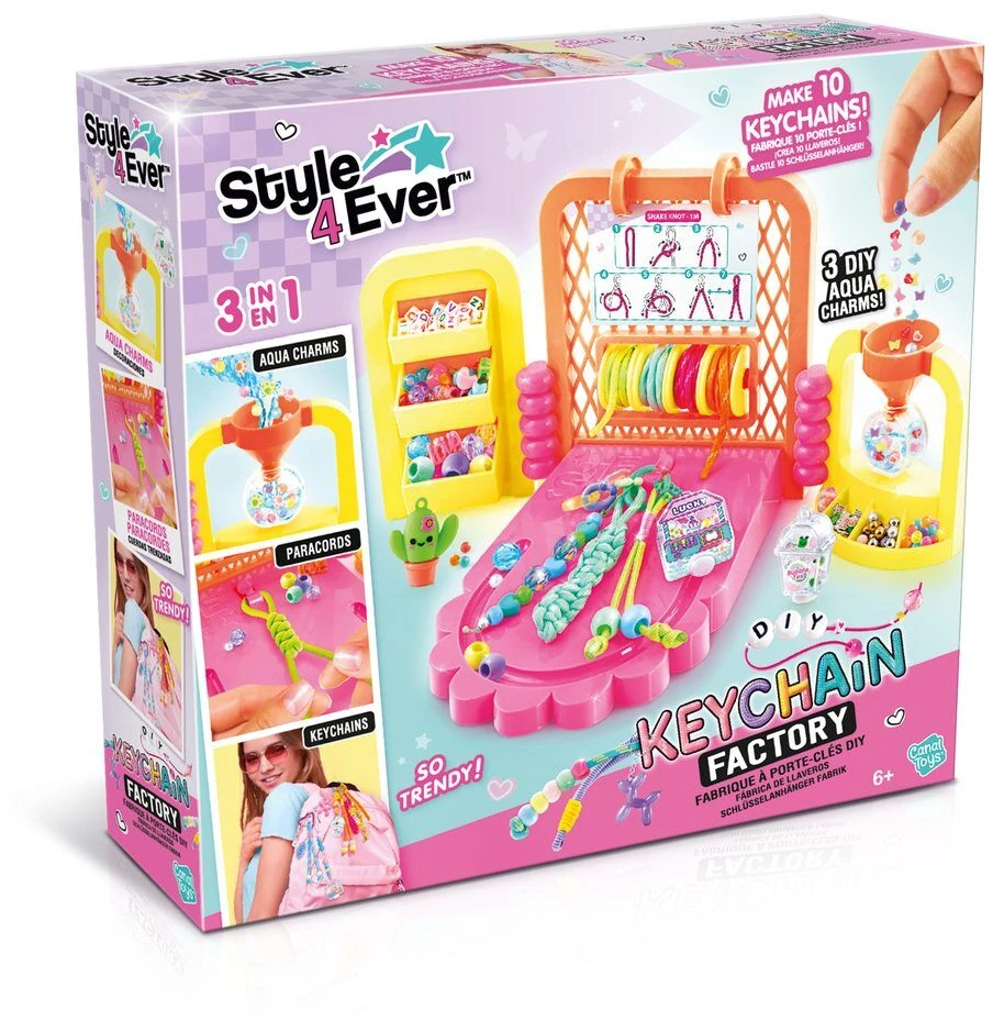 Canal Toys STYLE 4 EVER avaimenperästudio askartelusetti