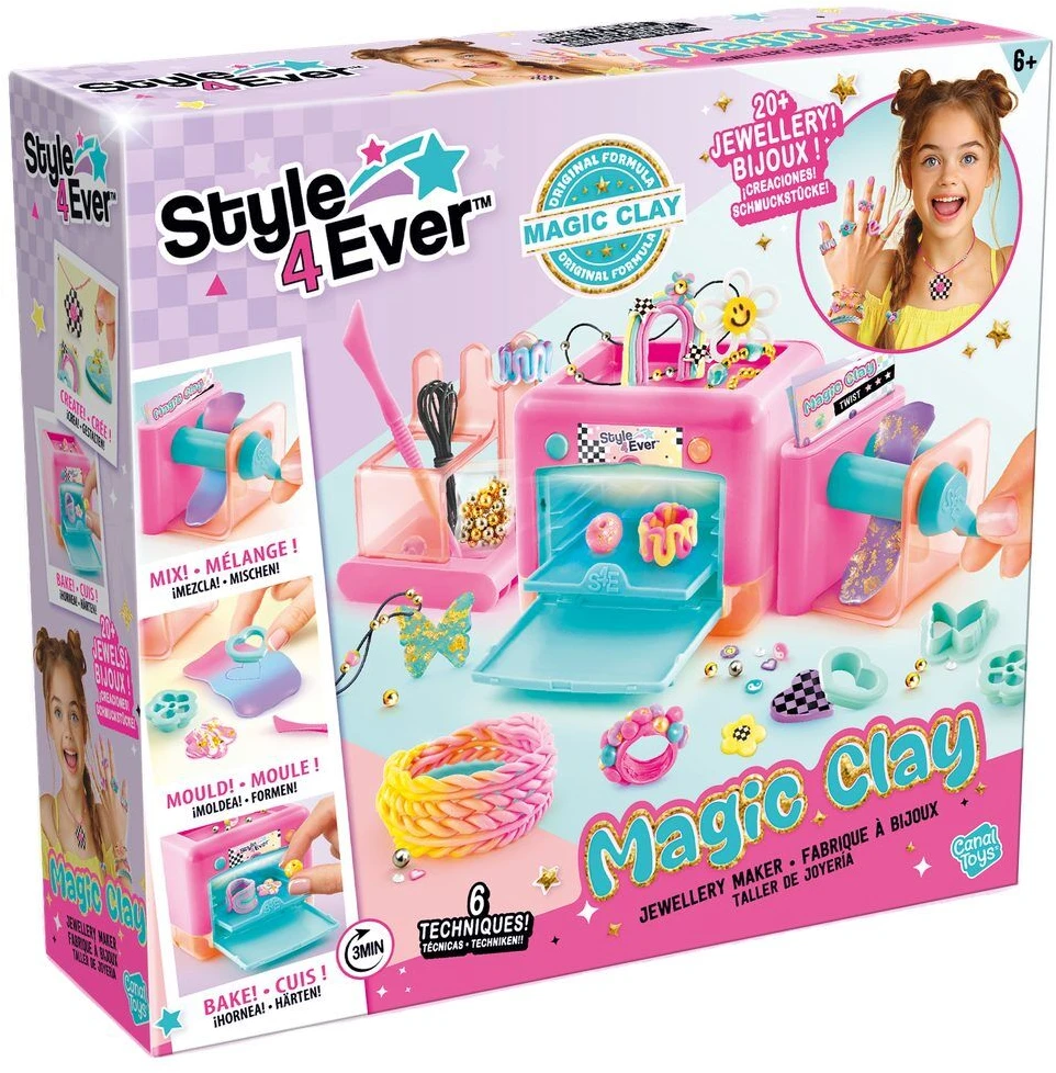 Canal Toys „Style 4 Ever“ – „Bakey“ molio papuošalų gamintojas (333)