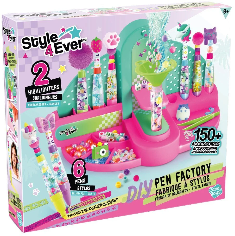 Canal Toys STYLE 4 EVER DIY Rinkinys „Rašiklių dekoravimas“