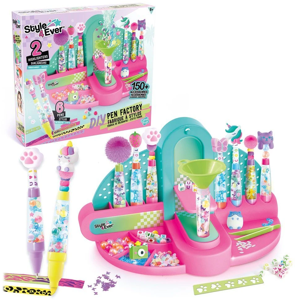 Canal Toys STYLE 4 EVER DIY Rinkinys „Rašiklių dekoravimas“