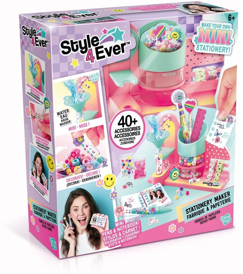 Canal Toys STYLE 4 EVER Kanceliarinių priemonių gaminimo rinkinys
