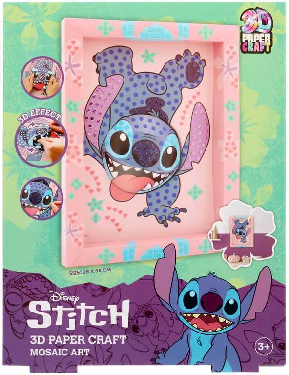 Disney Stitch 3D mozaikos rinkinys