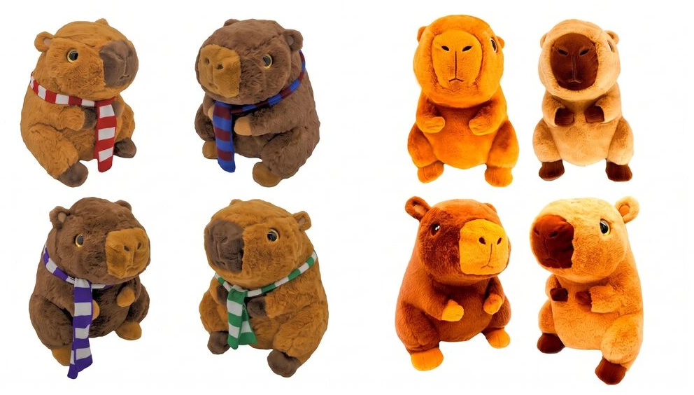 Capybara assorted plush toy 32cm