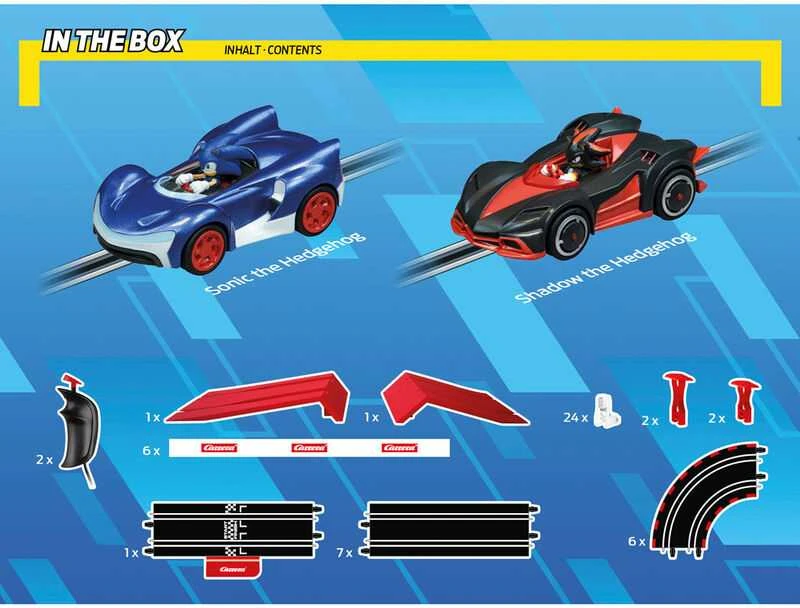 CARRERA EIK!!! Sonic takelis 4,3 m + kalnas 20063520