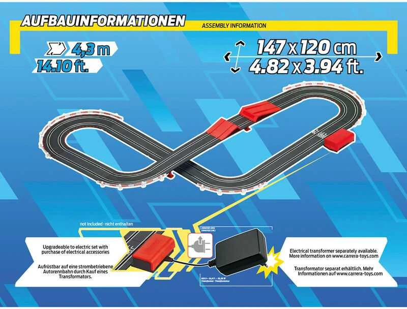 CARRERA EIK!!! Sonic takelis 4,3 m + kalnas 20063520