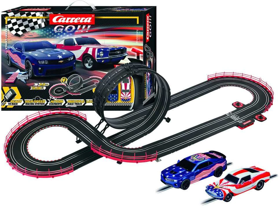 Žaislinė lenktyninė trasa Carrera GO!!! Street Legends 4,9 m