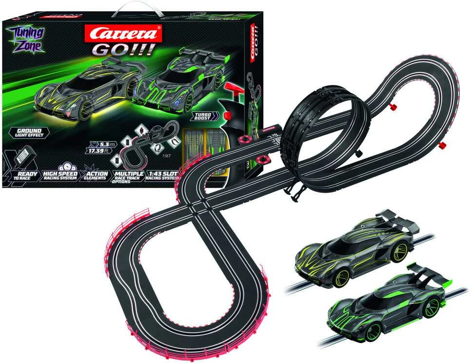Žaislinė lenktynių trasa Carrera GO!!! Tuning Zone 5,3 m