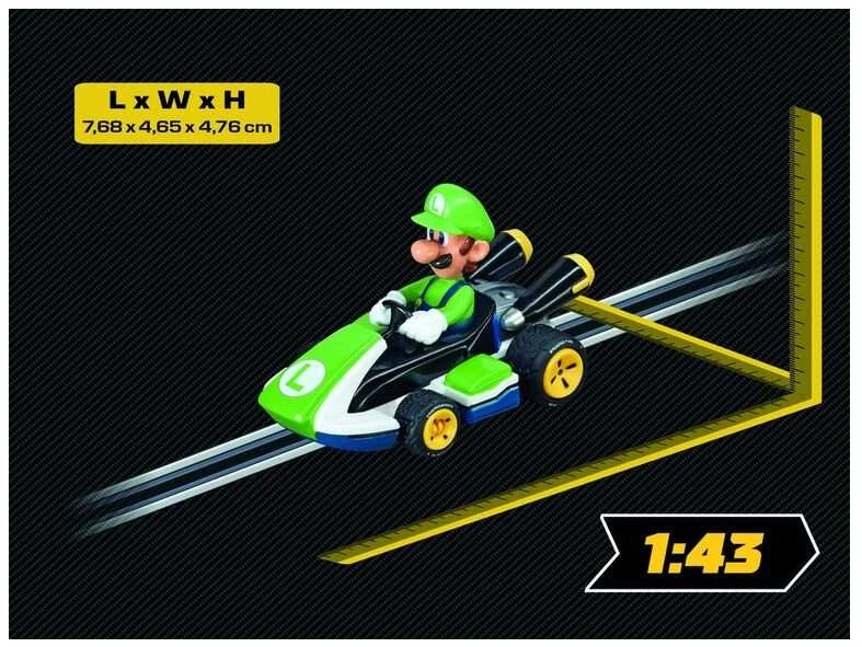 Carrera GO!!! 20064034 Nintendo Mario Kart 8 – Luigi