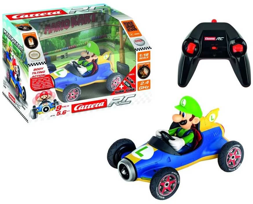 Carrera RC 2,4 Ghz 370181067 Nintendo Mario Kart Mach 8, Luigi