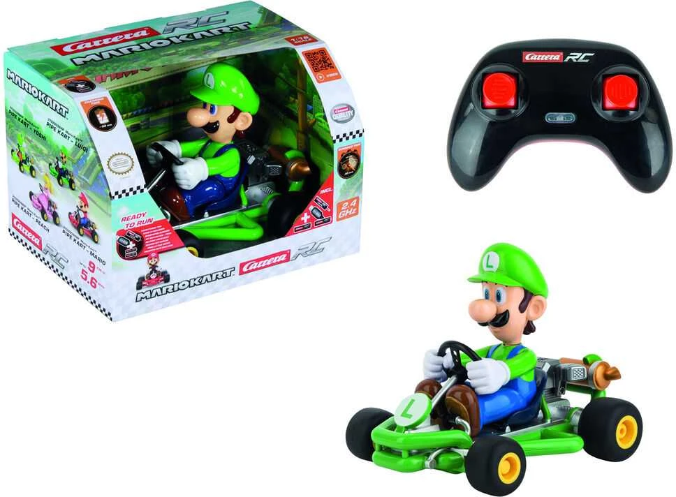Carrera 2,4GHz Mario Kart Pipe Kart Luigi