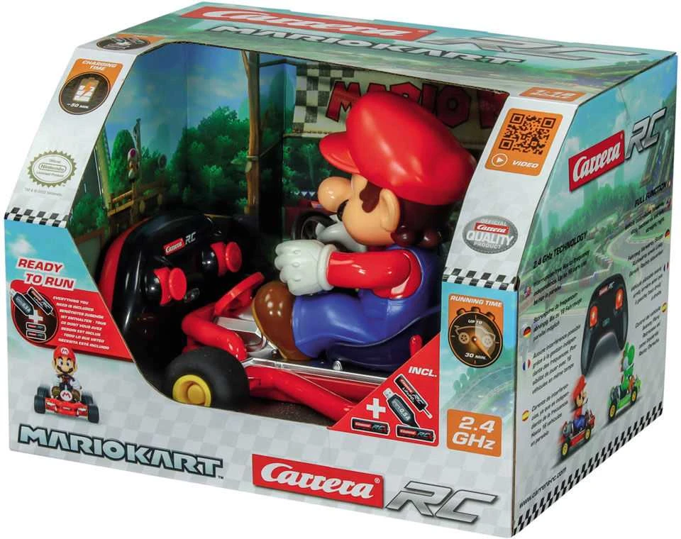 Carrera Nuotoliniu būdu valdomas Mario Kart Pipe 1:18 žaislinis automobilis 2,4 GHz