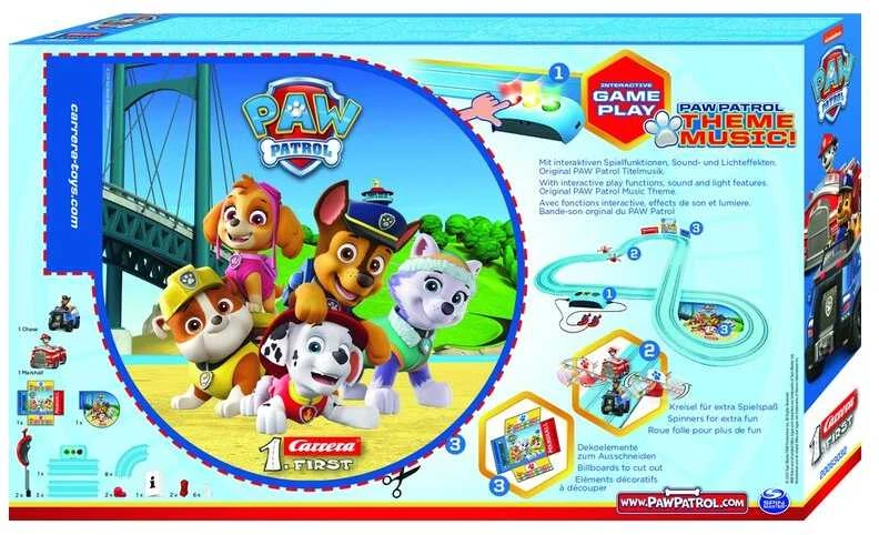 Milly Mally Carrera Pirmieji Paw Patrol lenktynės ir gelbėjimas 3,5 mėn.