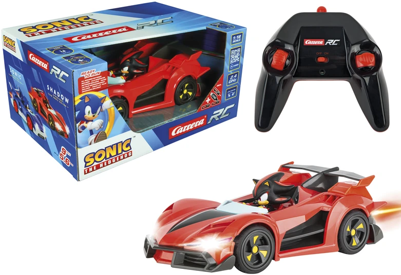 „Carrera Sonic Shadow Performance“ radijo bangomis valdomas automobilis