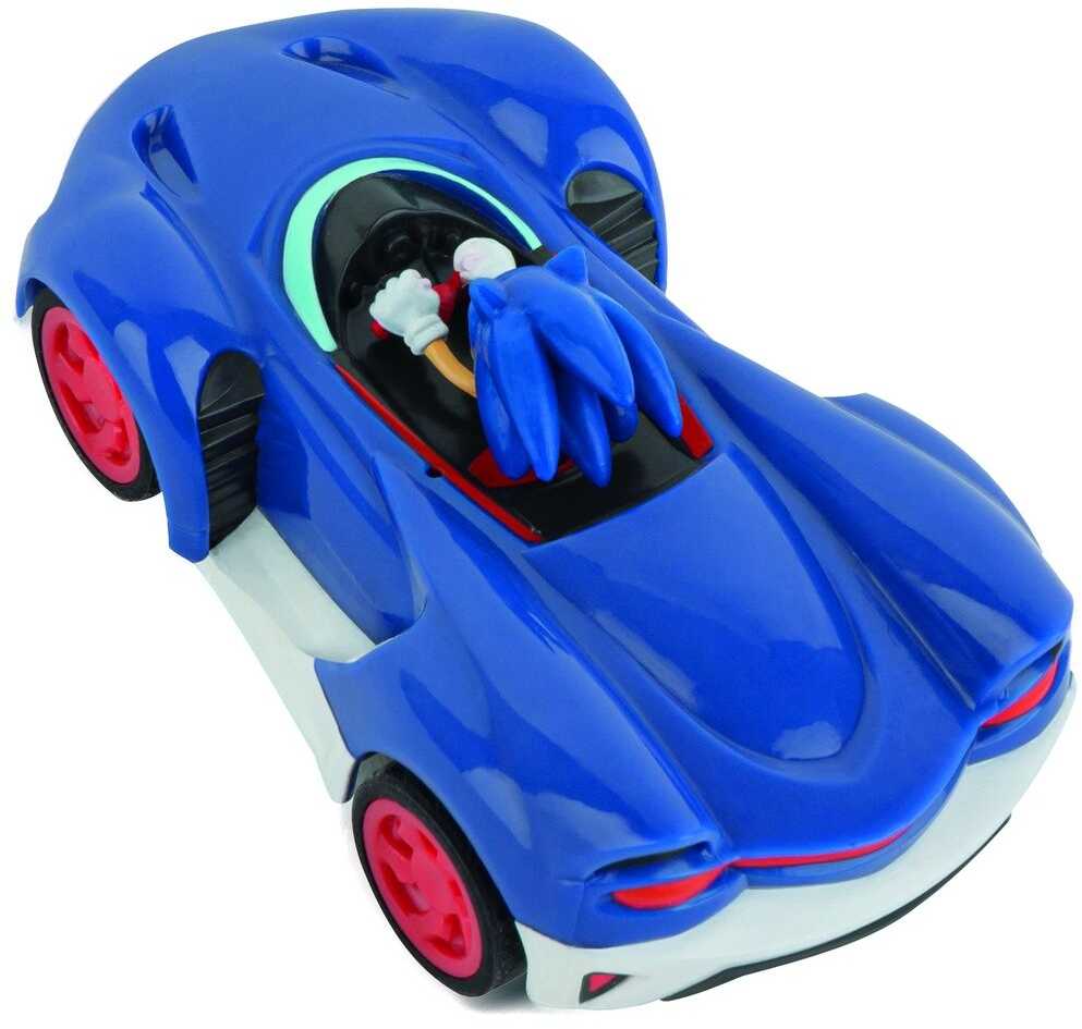 Carrera Radijo bangomis valdomas Sonic Team Racing automobilis