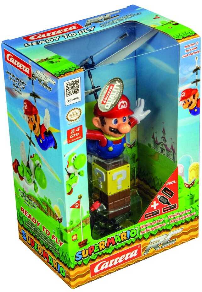 Carrera Carrera RC 2,4 GHz Super Mario – Flying Cape Mario (raudona / geltona)