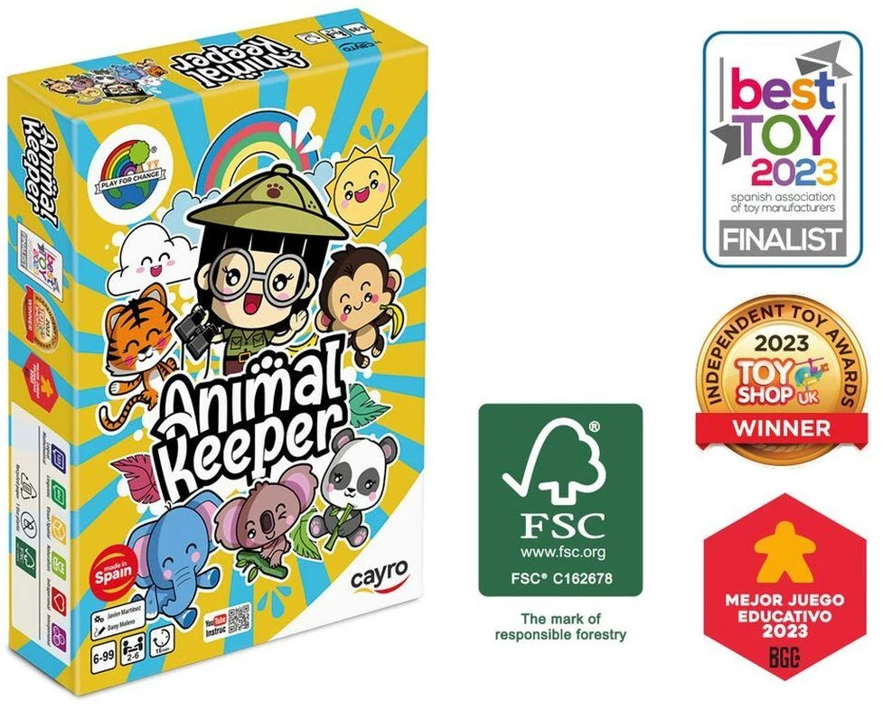 Stalo žaidimas Cayro Animal Keeper ES