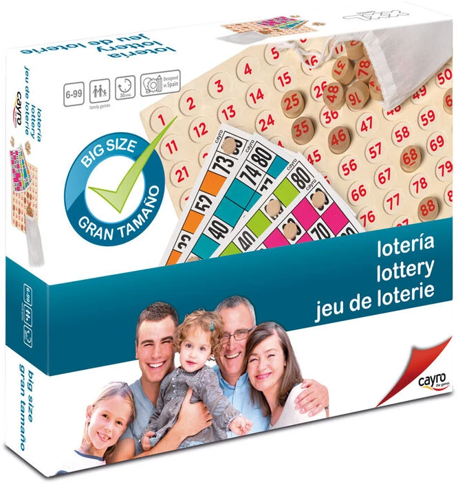 G3 Stalo žaidimas Bingo XXL didelis rinkinys