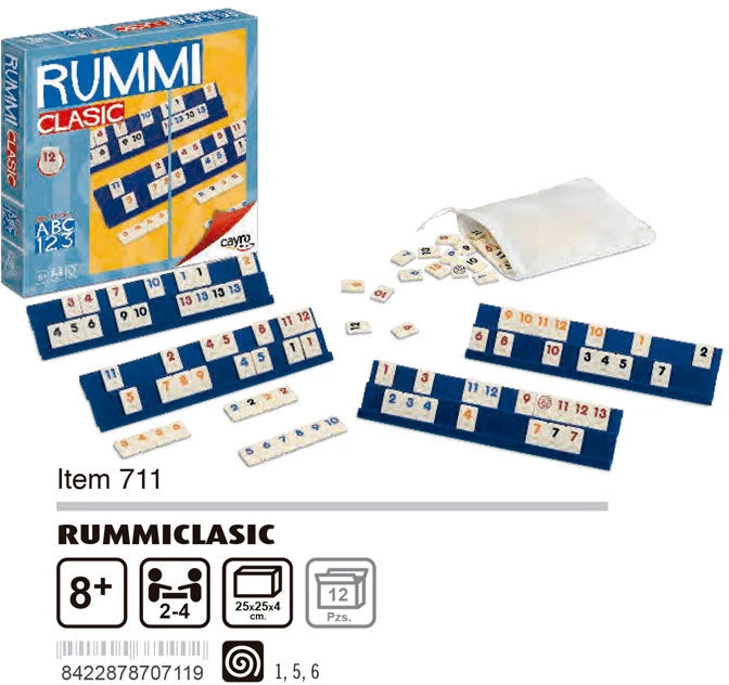 Stalo žaidimas Cayro Rummi Clasic