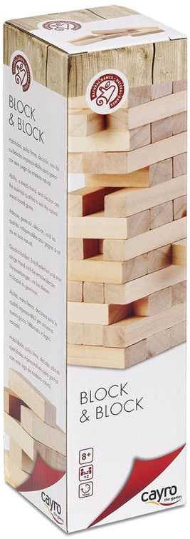 Cayro vikrumo žaidimas „Block & Block Classic“, 2–8 žaid., nuo 5 m.