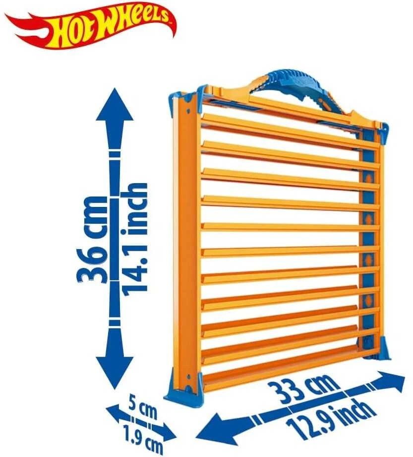 CEFA TOYS Mašinų parkas su Mašinomis Hot Wheels 30 x 27 x 6 cm Automobilių pervežėjas Mašina