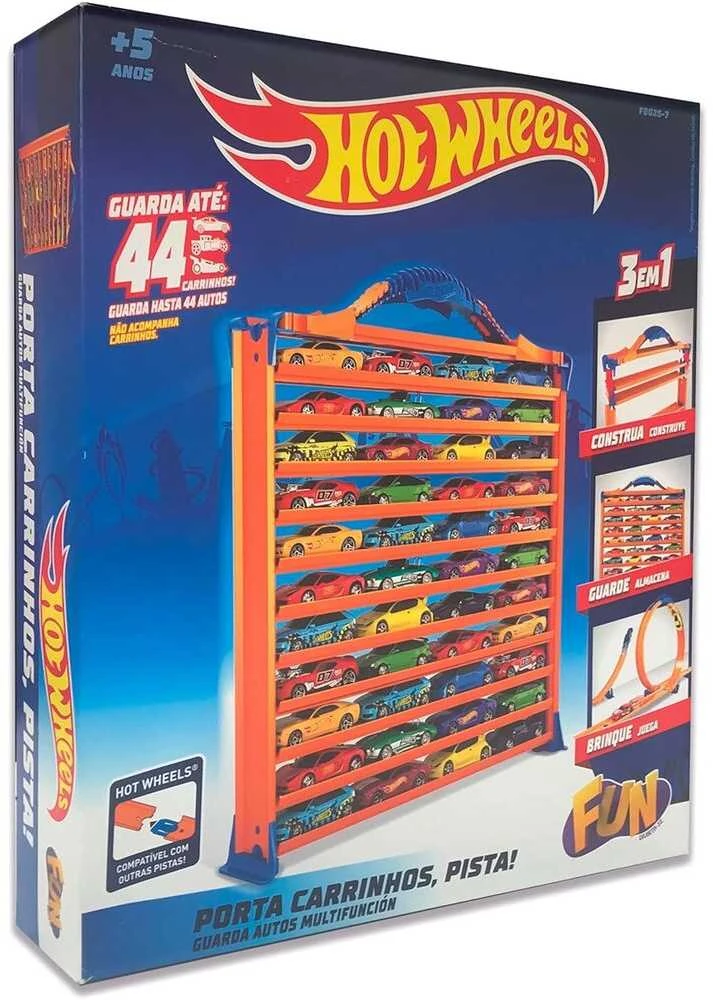 CEFA TOYS Mašinų parkas su Mašinomis Hot Wheels 30 x 27 x 6 cm Automobilių pervežėjas Mašina