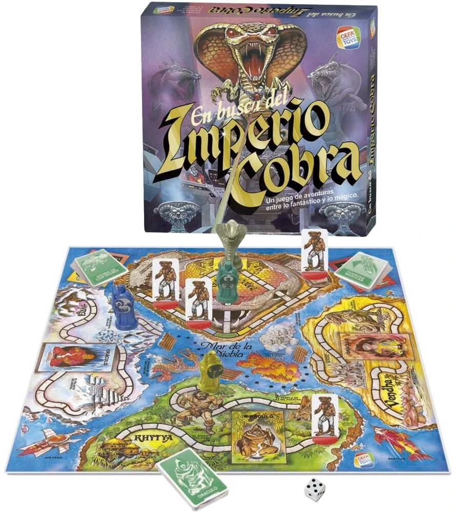 CEFA TOYS Spanish In Search of the Cobra Empire board game