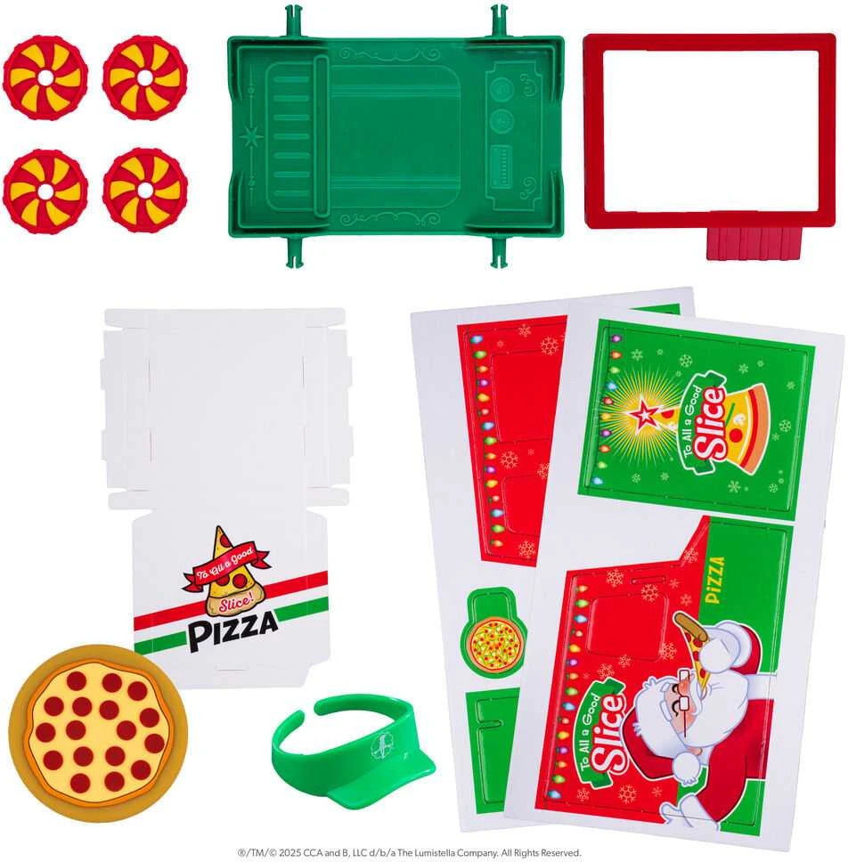 CEFA TOYS The Elf On the Shelf Pizza delivery accessories