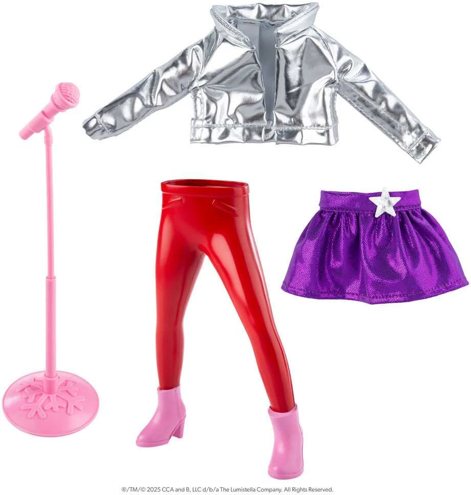 CEFA TOYS The Elf On the Shelf Rock Star Costumes for doll