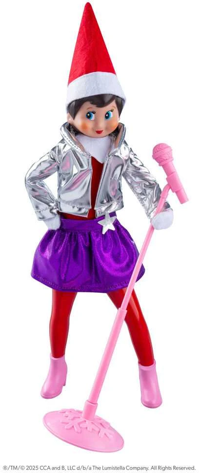 CEFA TOYS The Elf On the Shelf Rock Star Costumes for doll