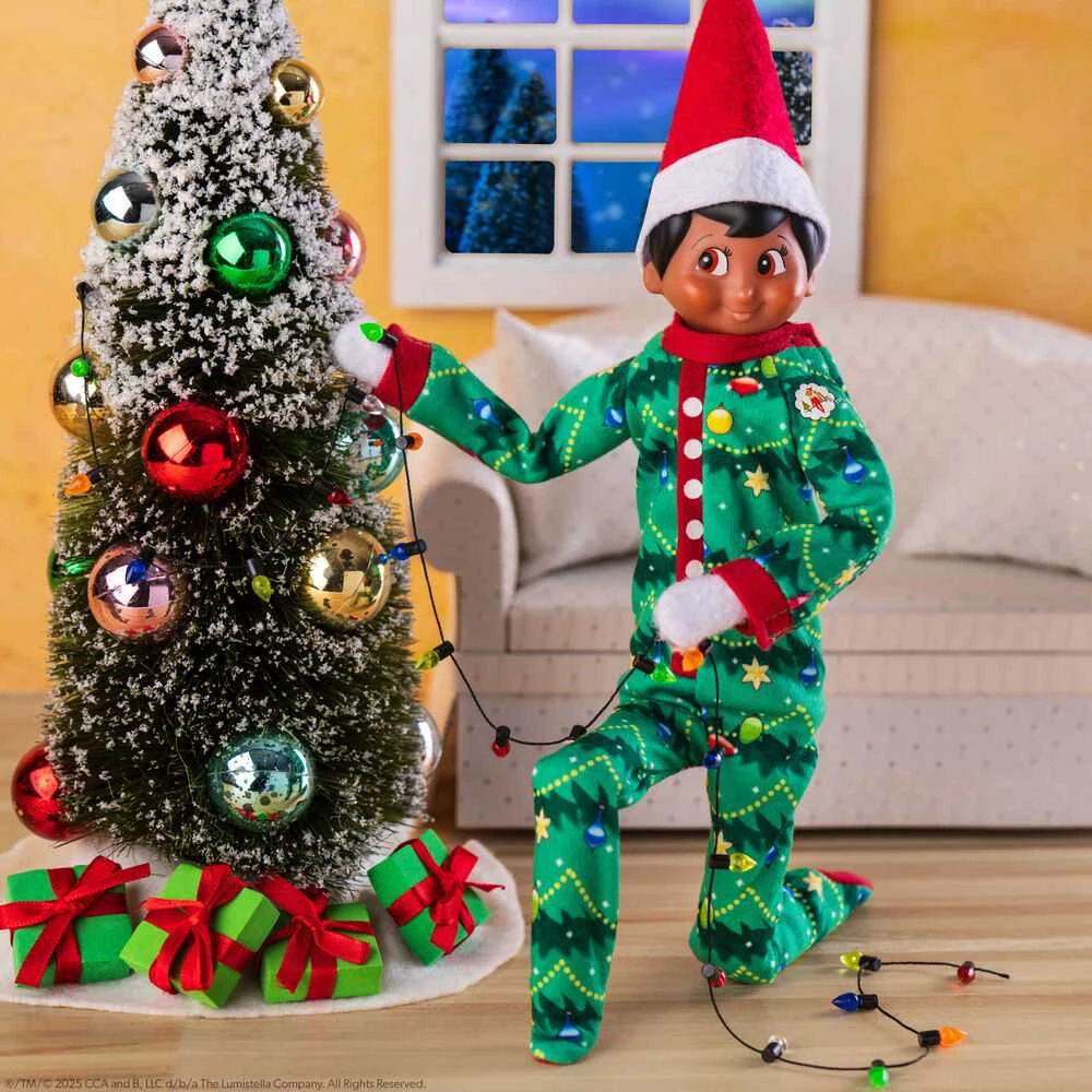 CEFA TOYS The Elf On the Shelf Christmas medžio Pyjamas for doll