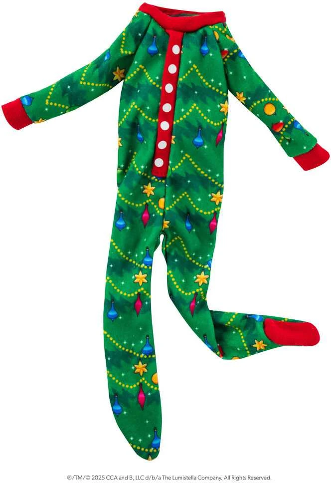 CEFA TOYS The Elf On the Shelf Christmas medžio Pyjamas for doll