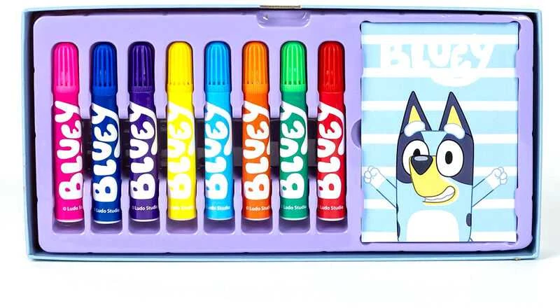 Cerda,Bluey Cerda - Spalvinimo rinkinys kanceliarinėms prekėms - Mėlyna (2700001215)