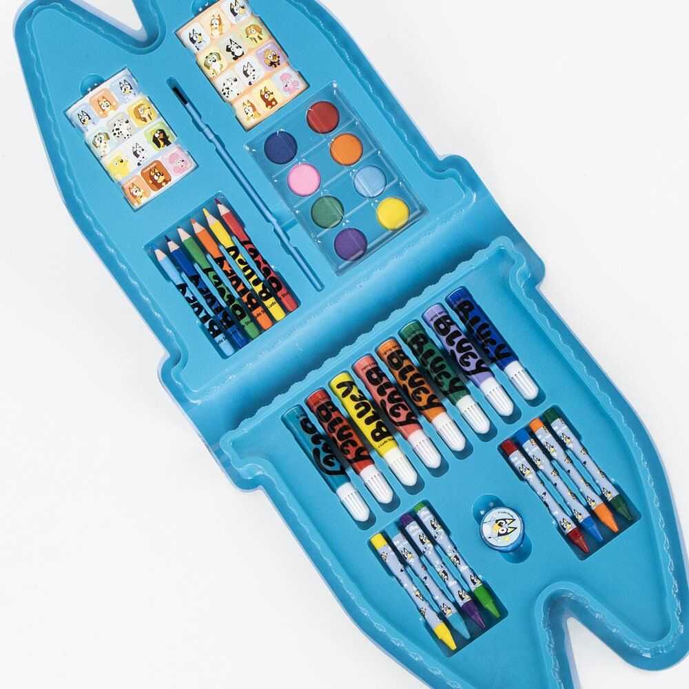 CERDÁ Bluey Colouring stationery set