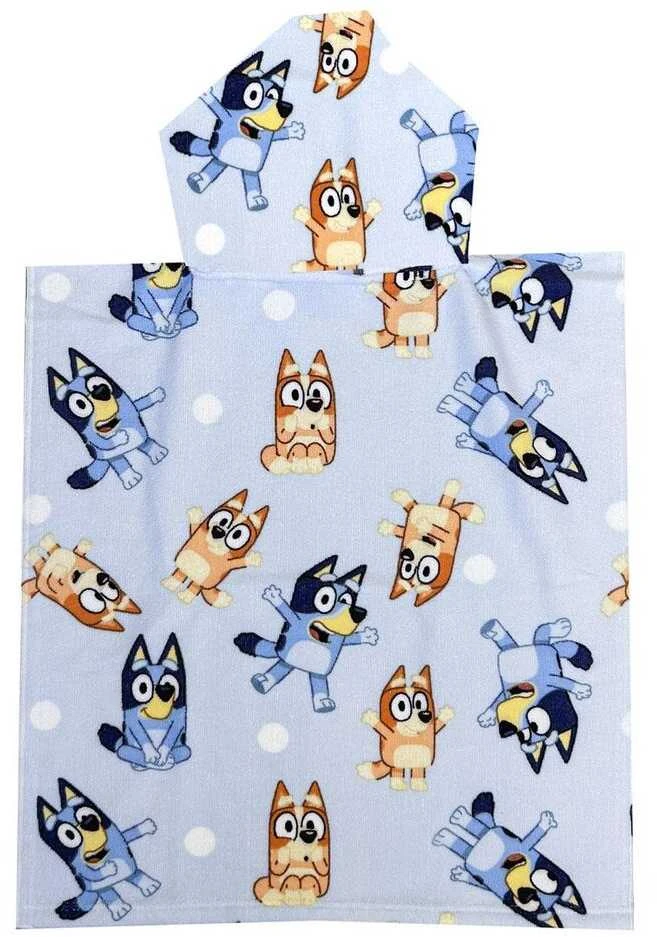 Rankšluostis CERDÁ Bluey microfibre poncho beach towel