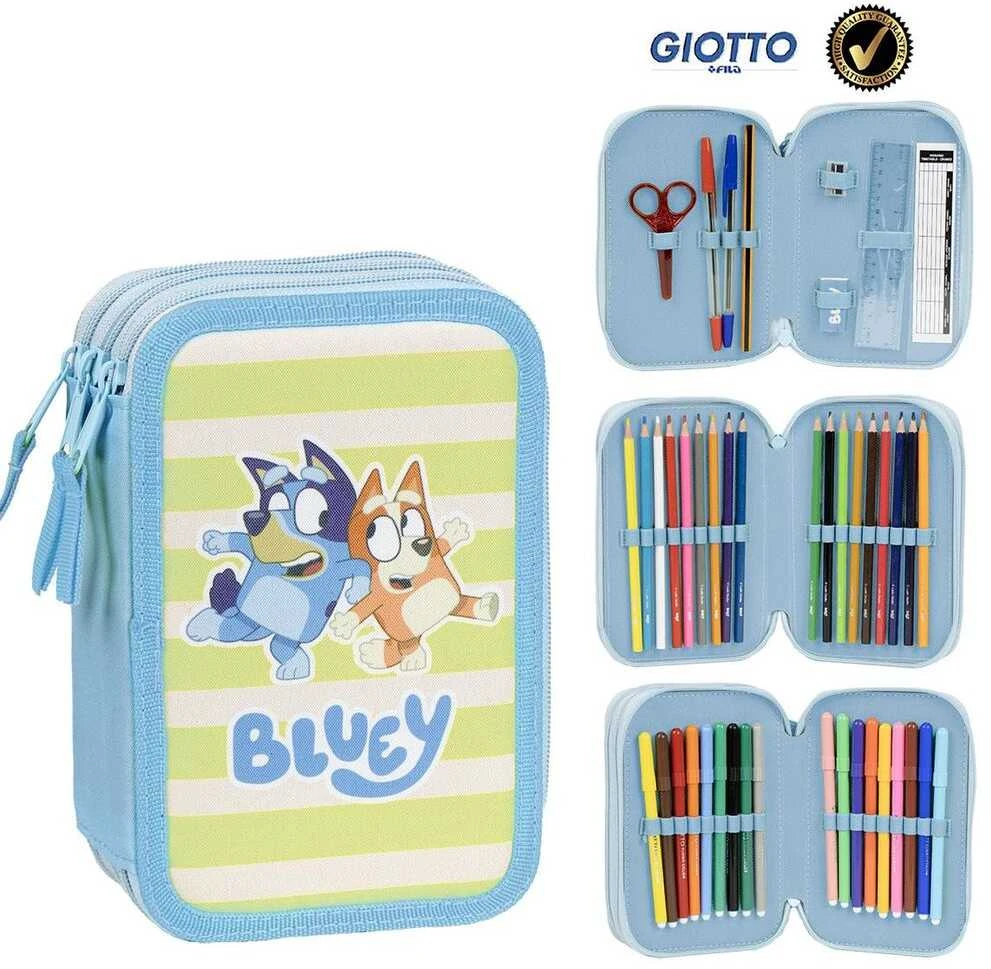 „Bluey“ pieštuko dėklas su aksesuarais