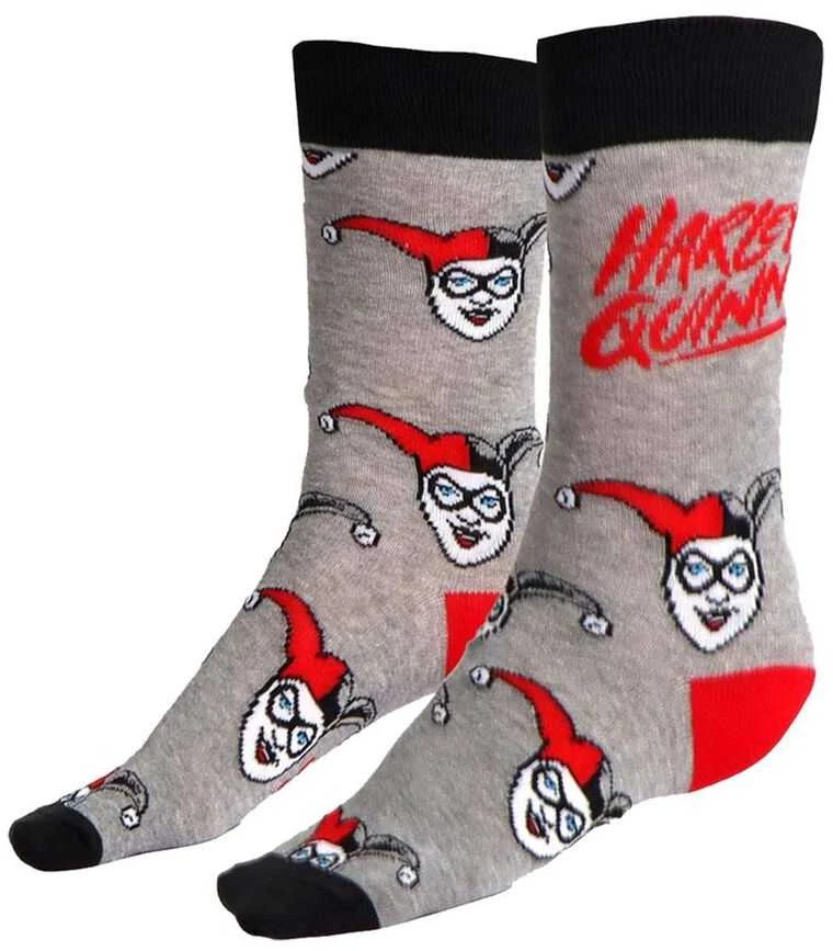 CERDÁ DC Comics Harley Quinn 3 suaugusiųjų kojinių rinkinys