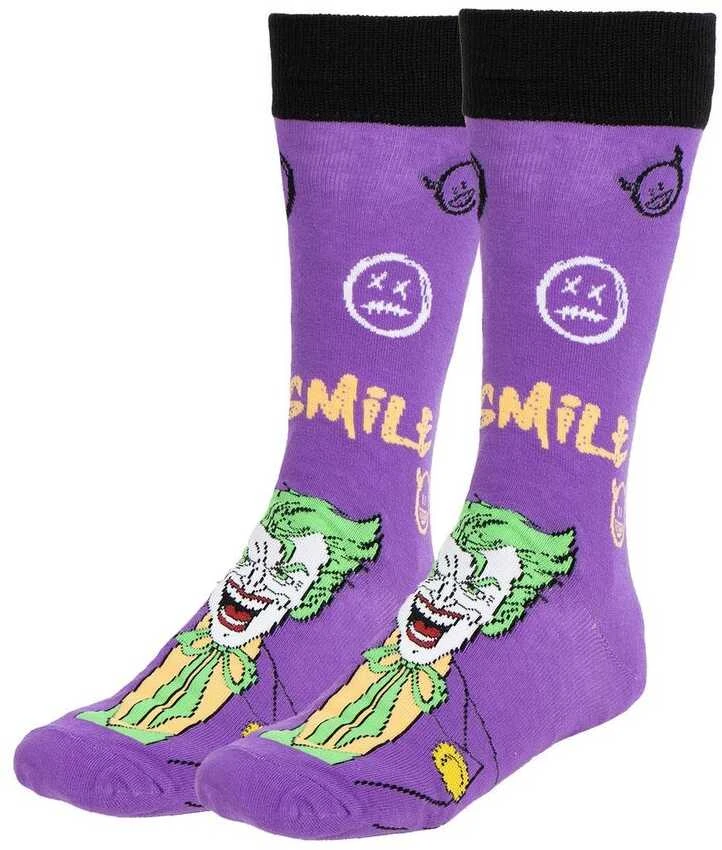 CERDÁ DC Comics Joker kojinių rinkinys, 3 suaugusiesiems