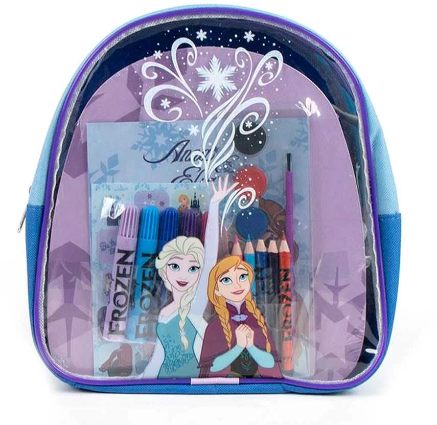 CERDÁ Disney Frozen backpack stationery set