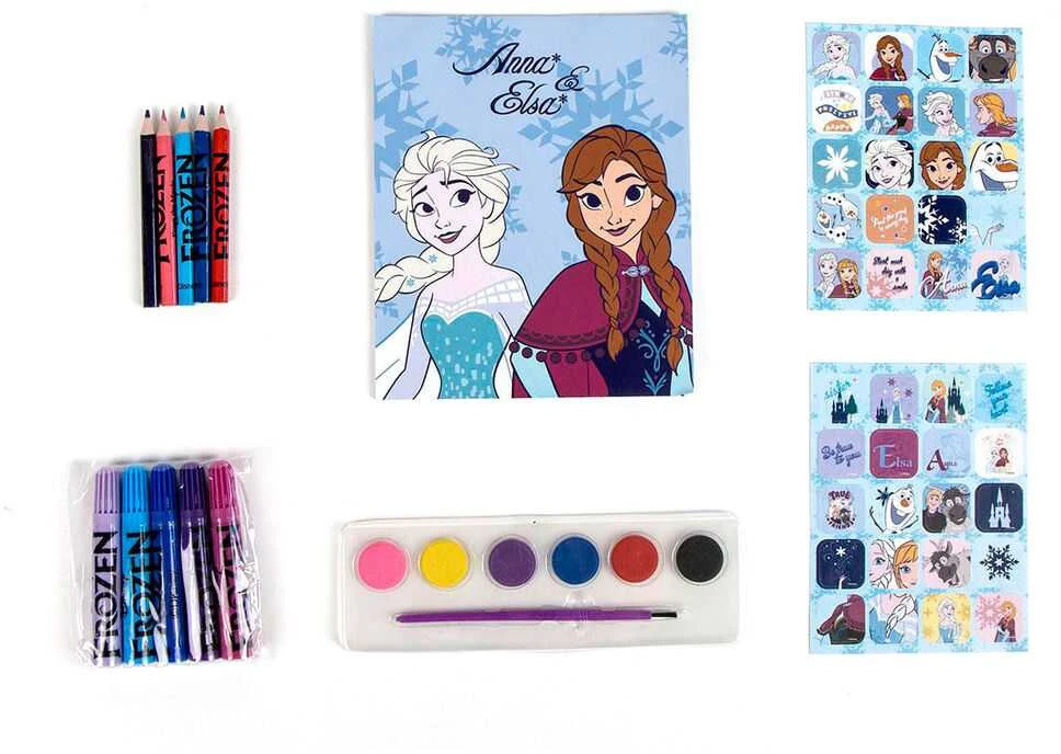 CERDÁ Disney Frozen backpack stationery set