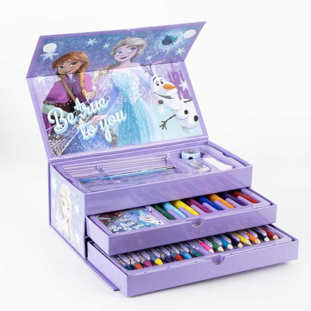 CERDÁ Disney Frozen colouring stationery case