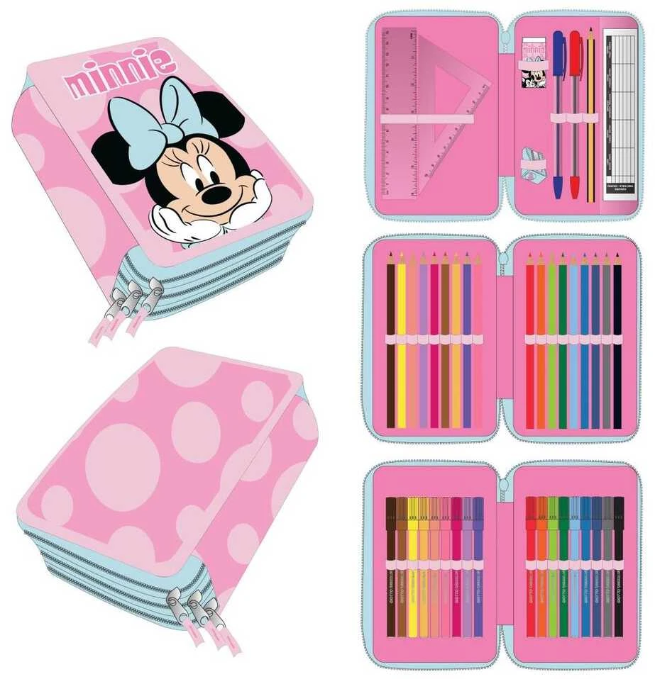 CERDÁ Disney Minnie triple pencil case