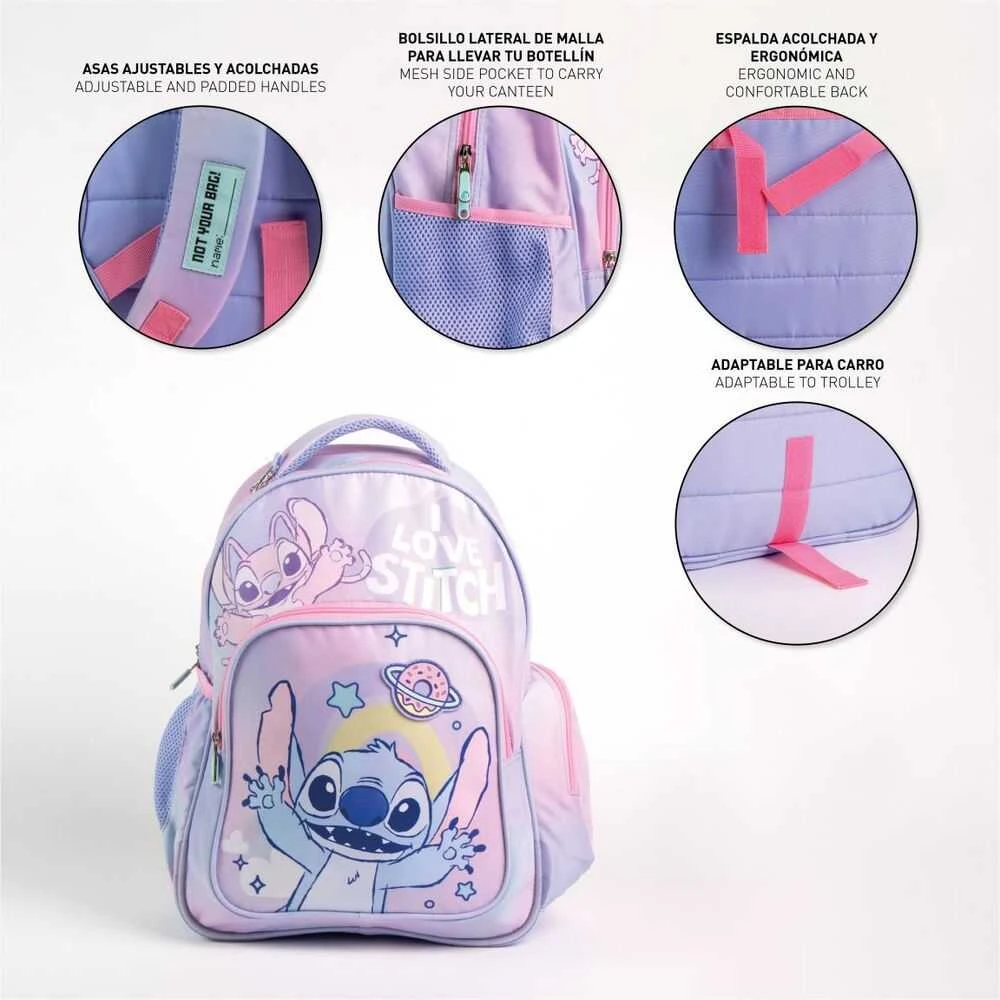 Cerda Lilo And Stitch "Disney" Lilo ir Stitch mokyklinė kuprinė, 42 cm