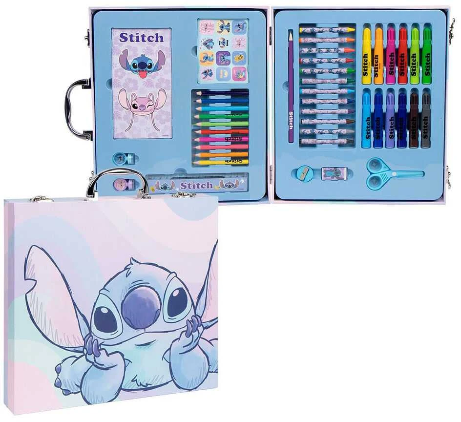 CERDÁ Disney Stitch colouring stationery case