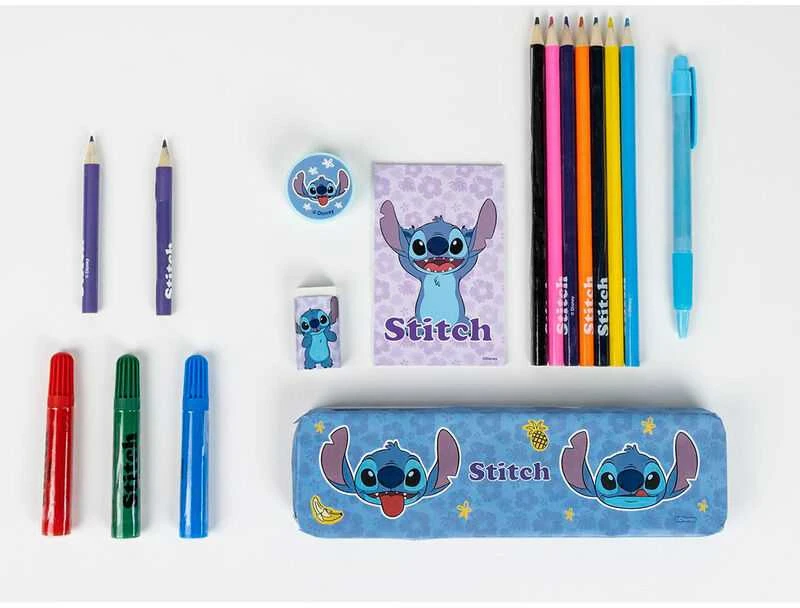 CERDÁ Disney Stitch colouring stationery set