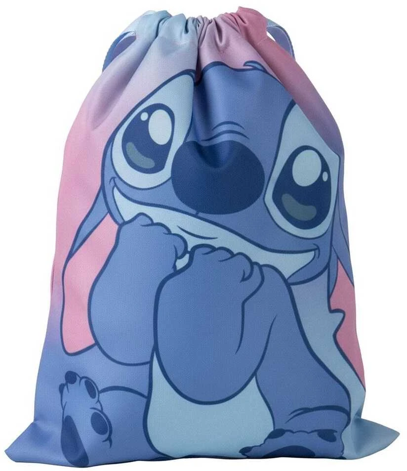 Stitch sportinis maišelis su personažo atvaizdu