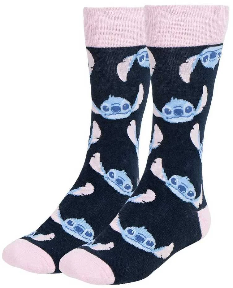 CERDÁ Disney Stitch 3 suaugusiųjų kojinių rinkinys